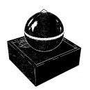Fontaine de jardin Tripoli Ubbink avec pompe et &eacute;clairage Nouveaut&eacute; arrivage 02-2024