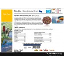 Fish Mix Ubbink Menu Universel 3 mm 3.5 litres new exp&eacute;dition mars 2024