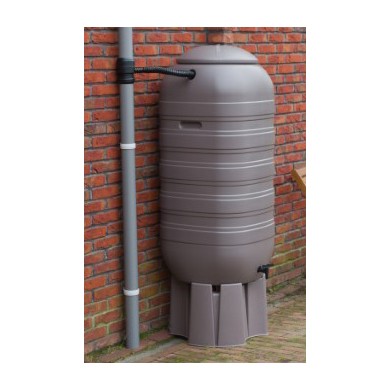 Récupérateur d'eau Nature, 250 l, coloris taupe