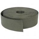 Borderfix bordure de jardin & bassin en PE-PP recycl&eacute;s surface textur&eacute;e gris &eacute;paisseur 5mm, rouleau H12 cm x 12 m Nature