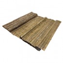 Canisse en &eacute;corce naturelle de pin 95% occultant simple face Nature marron 1 x 3 m