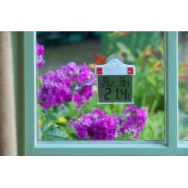 Station météo pour vitre de fenêtre Nature 6080078