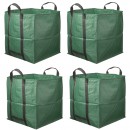4 sacs &agrave; d&eacute;chet multi-usages 148 litres Nature