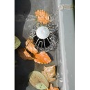 Lot de 2 crapaudines pour goutti&egrave;res Nature diam 8 cm hauteur 8 cm