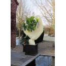 Voile d'hivernage beige 60 gr/m&sup2; marque Nature 2 x 5 m
