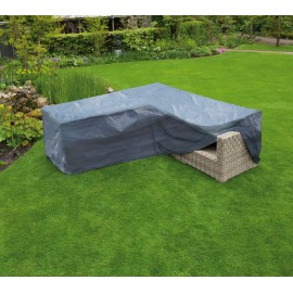 Housse de protection canapé PE 100 g/m² graphite H90 x 250 x 90 cm