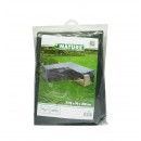 Housse de protection canap&eacute; PE 100 g/m&sup2; graphite H90 x 250 x 90 cm