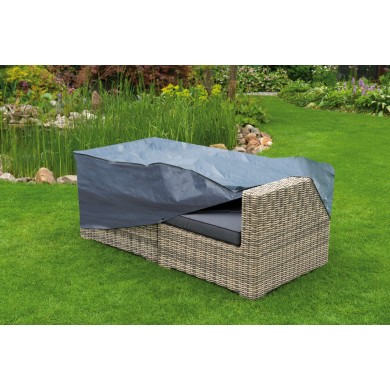 Housse de protection fauteuils PE 100 g/m² graphite H60 x 170 x 90 cm