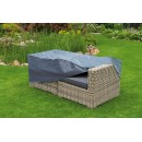 Housse de protection fauteuils PE 100 g/m&sup2; graphite H60 x 170 x 90 cm