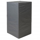 Housse de protection maximum 2 fauteuils empil&eacute;s PE 100 g/m&sup2; graphite H140 x 75 x 70 cm