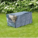 Housse de protection pour coussins d'ext&eacute;rieur lounge PE 100 g/m&sup2; graphite H75 x 150 x 75 cm