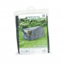 Housse de protection pour coussins d'ext&eacute;rieur lounge PE 100 g/m&sup2; graphite H75 x 150 x 75 cm