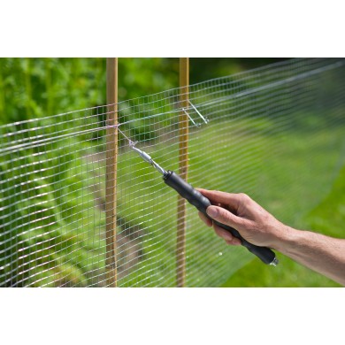 Torsadeuse automatique inclus 50 liens galva L 16 cm Nature
