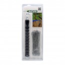 Torsadeuse automatique inclus 50 liens galva L 16 cm Nature