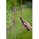 200 Liens &agrave; boucles galva, L 16 cm pour torsadeuse automatique Nature