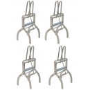 4 Pi&egrave;ges &agrave; campagnol et taupe en m&eacute;tal Nature