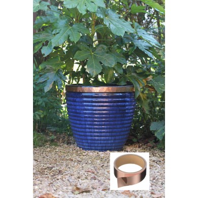 Barrière contre la limace et l’escargot Nature largeur 30 mm longueur 24 mètres