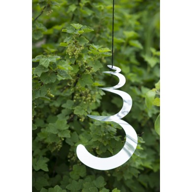 12 Rubans rotatif effaroucher de volatiles Nature H45 x diam 23 cm