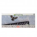 3 pics m&eacute;tallique de 32 cm anti pigeons Nature longueur totale 96 cm