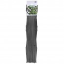 Treillis extensible en bois peint en noir FSC 50 x 150 cm marque Nature