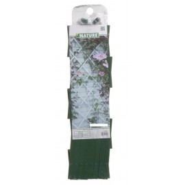 Lot de 4 Treillis extensible en plastique vert 100 x 200 cm marque Nature