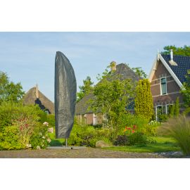 Housse de protection pour parasol déporté PE 100 g m² graphite H 260 Nature