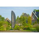 Housse de protection pour parasol d&eacute;port&eacute; PE 100 g m&sup2; graphite H 290 Nature