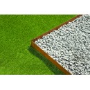 Bordure de jardin en acier corten raboutable longueur totale utile 2,64 m Nature