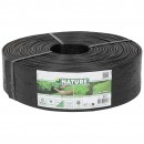 Borderfix bordure de jardin & bassin en PE-PP recycl&eacute;s surface textur&eacute;e &eacute;paisseur 5mm, rouleau H12 cm x 12 m Nature