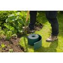 Bordure de jardin flexible en PE recycl&eacute; &eacute;paisseur 3 mm, Vert H15 cm x 10 m