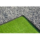 16 m&egrave;tres de bordure &agrave; gazon Nature noir hauteur 4.5 cm 6040610