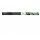 16 m&egrave;tres de bordure &agrave; gazon Nature noir hauteur 4.5 cm 6040610
