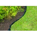 Bordure &agrave; gazon en rouleau PE, &eacute;paisseur 4 mm, vert H5 cm x 10 m Nature