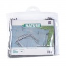 20 Agrafes m&eacute;talliques Nature pour fixation au sol de paillage ou feutre diam 4 mm Haut 20 cm largeur 25 cm