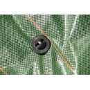 10 Ancres crant&eacute;es noire Nature pour fixer film de plasticulture et toile de paillage H20 cm