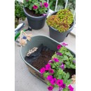 Feutre de drainage pour jardini&egrave;re - polypropyl&egrave;ne non tiss&eacute; noir, 50 g/m&sup2; 0,80 x 4 m Nature