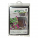 Feutre de drainage pour jardini&egrave;re - polypropyl&egrave;ne non tiss&eacute; noir, 50 g/m&sup2; 0,80 x 4 m Nature
