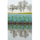Toile de paillage tiss&eacute;e verte paysage Nature 4.20 x 5.0 m 90gr/m2 anti UV