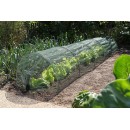 Lot de 4 kits 2 en 1 tunnel de for&ccedil;age et tunnel filet Nature 0.60 m x 3 m