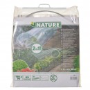 Lot de 4 kits 2 en 1 tunnel de for&ccedil;age et tunnel filet Nature 0.60 m x 3 m