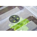 10 tunnels de for&ccedil;age PVC modulable 86 x 40 cm avec 60 ancres de fixation Nature