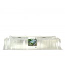 10 tunnels de for&ccedil;age PVC modulable 86 x 40 cm avec 60 ancres de fixation Nature