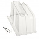 4 embouts de fermeture pour tunnel de for&ccedil;age 6030211 Nature