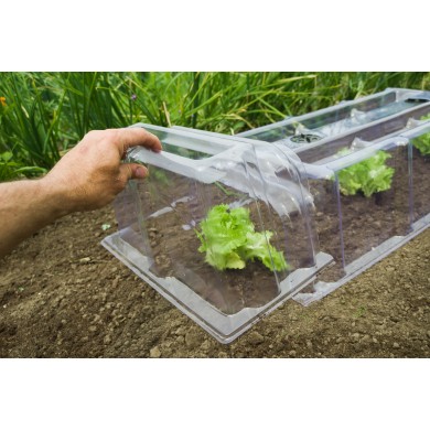 4 embouts de fermeture pour tunnel de forçage 6030211 Nature