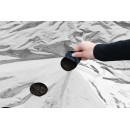 Film de paillage UNIVERSEL PLUS noir-argent 25&micro; opercules &agrave; retirer 0,95 x 5 m