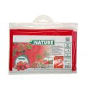 Film de paillage FRAISE Nature rouge 25&micro; microperfor&eacute; trous d&eacute;coup&eacute;s 0,95 x 5 m
