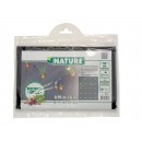 Film de paillage PETITS LEGUMES - LDPE/LLDPE noir, 20 &mu; anti UV, trous d&eacute;coup&eacute;s.