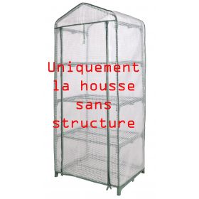 Service apr&egrave;s vente Ubbink : Housse seule sans armature pour serre ref 6020434 H160x69x49cm.  ref de la housse est 1401434
