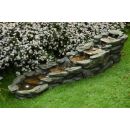 Cours d'eau Avisio 199 cm Ubbink pompe et &eacute;clairage Nouveaut&eacute; arrivage 02-2024