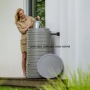 R&eacute;cup&eacute;rateur Nordic Garantia 300 Litres gris clair sans robinet laiton, sans collecteur